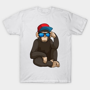 Monkey with Sunglasses T-Shirt